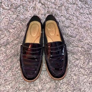 Patent Leather Penny Loafers